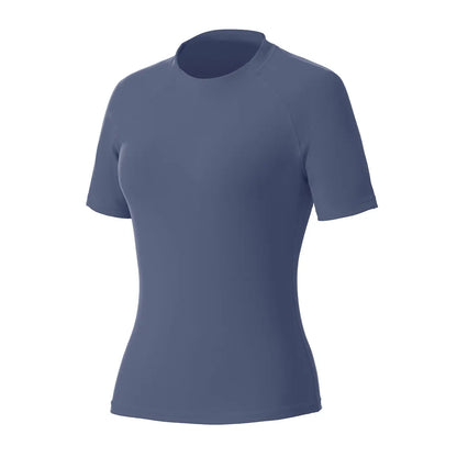 Uncia Active Women'S Sports Sweat Suit - Raglan Short Sleeve Yoga Top & Gold-Color Zipper Flared Pants, High-Stretch Moisture-Wicking Skin-Friendly Outfit for Daily Exercise Try It